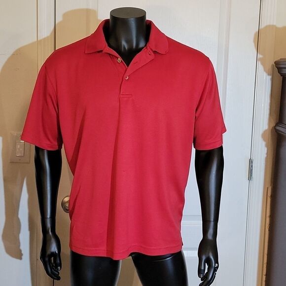 MEN'S 2 UNDER RED POLOS SHIRT - Picture 2 of 15